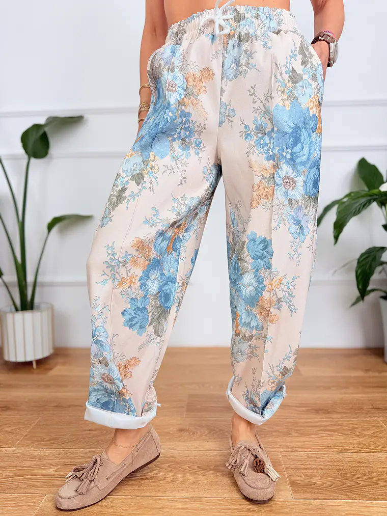 Elowen Pants Βlue 26089  4