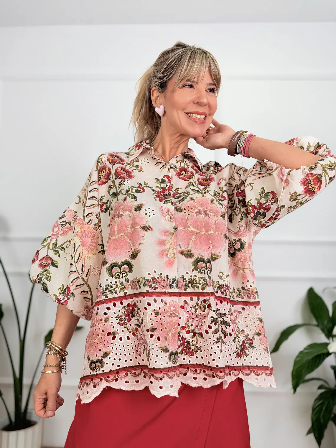 Cora Shirt Pink 3171  1