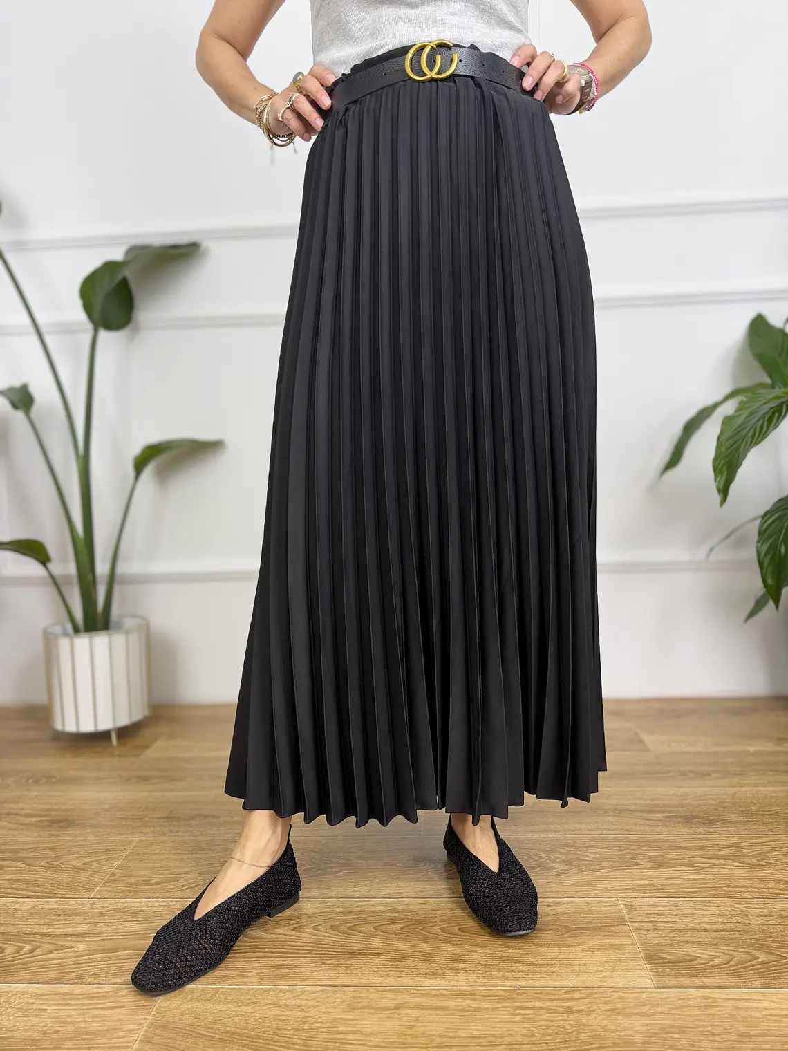Ezelina Skirt Black 2815  4