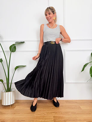 Ezelina Skirt Black 2815 