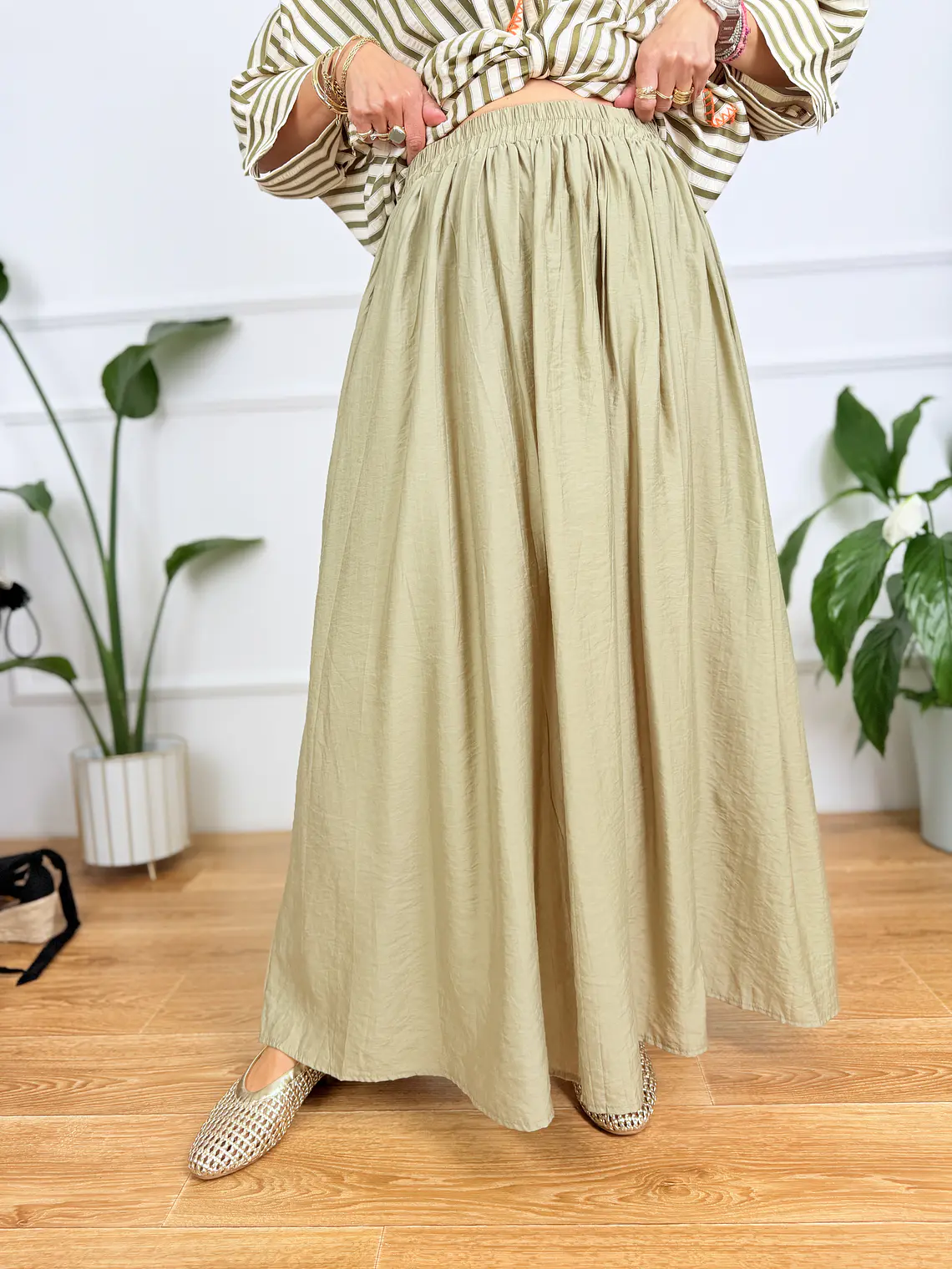 Thalia Skirt Chaki 4962664   4