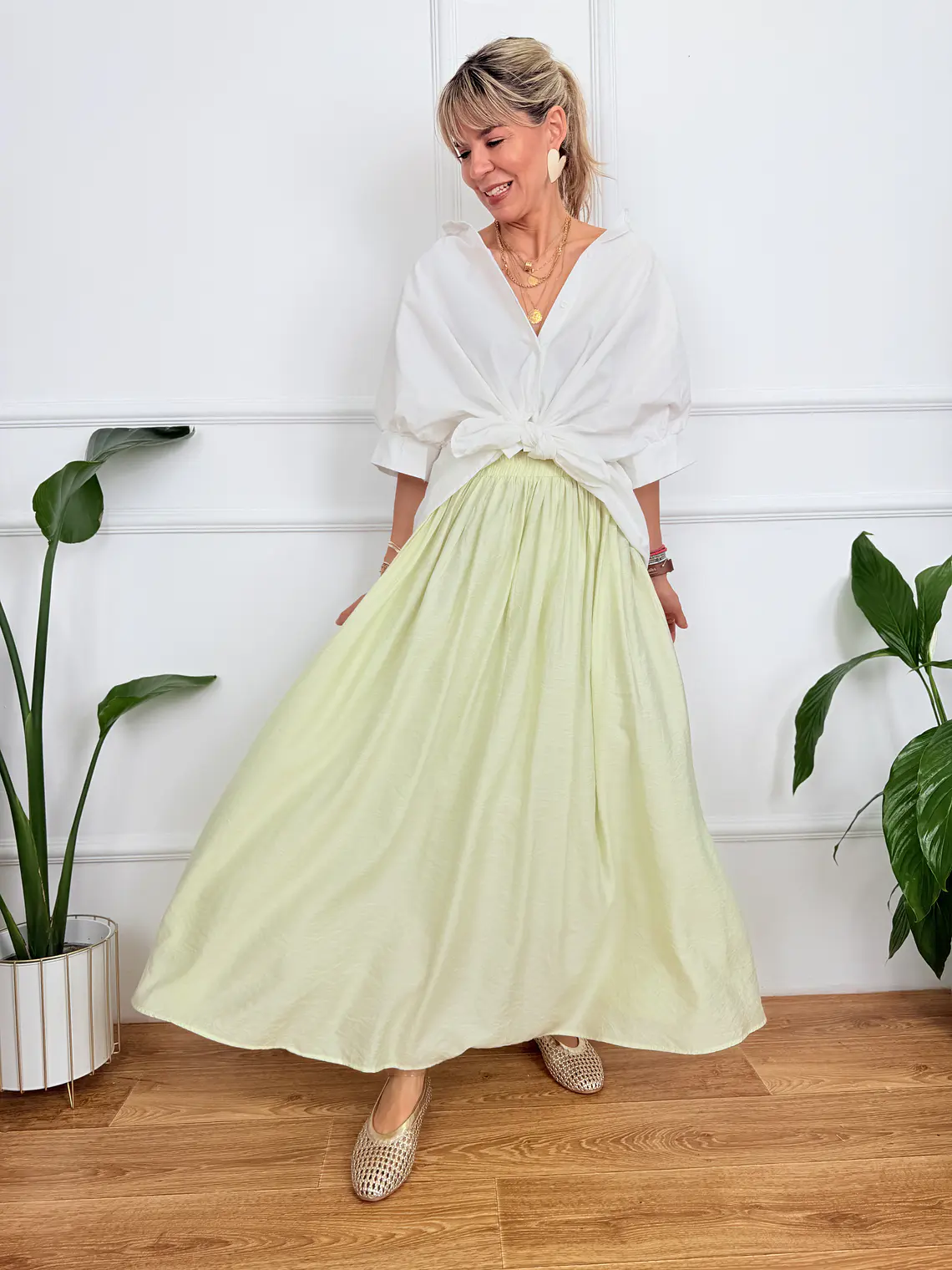 Thalia Skirt Pistachio 4962664  1
