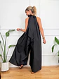 Nyelle Jumpsuit Βlack 20578   - thumbnail 3