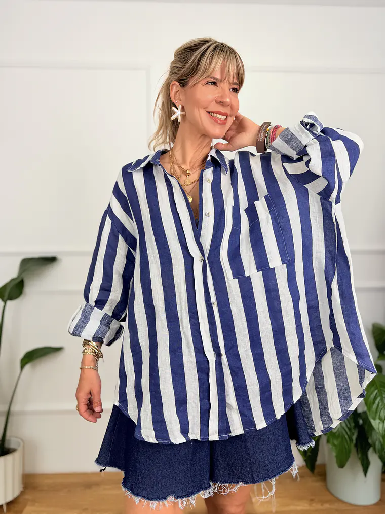 Aster Shirt 3177 Blue  1