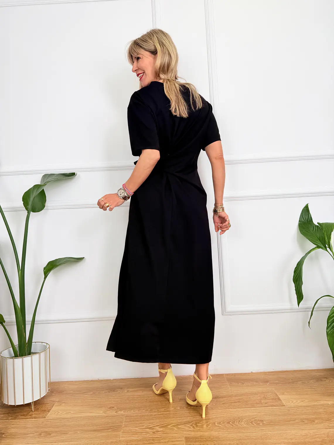 Μaelis Dress Βlack 5070  3