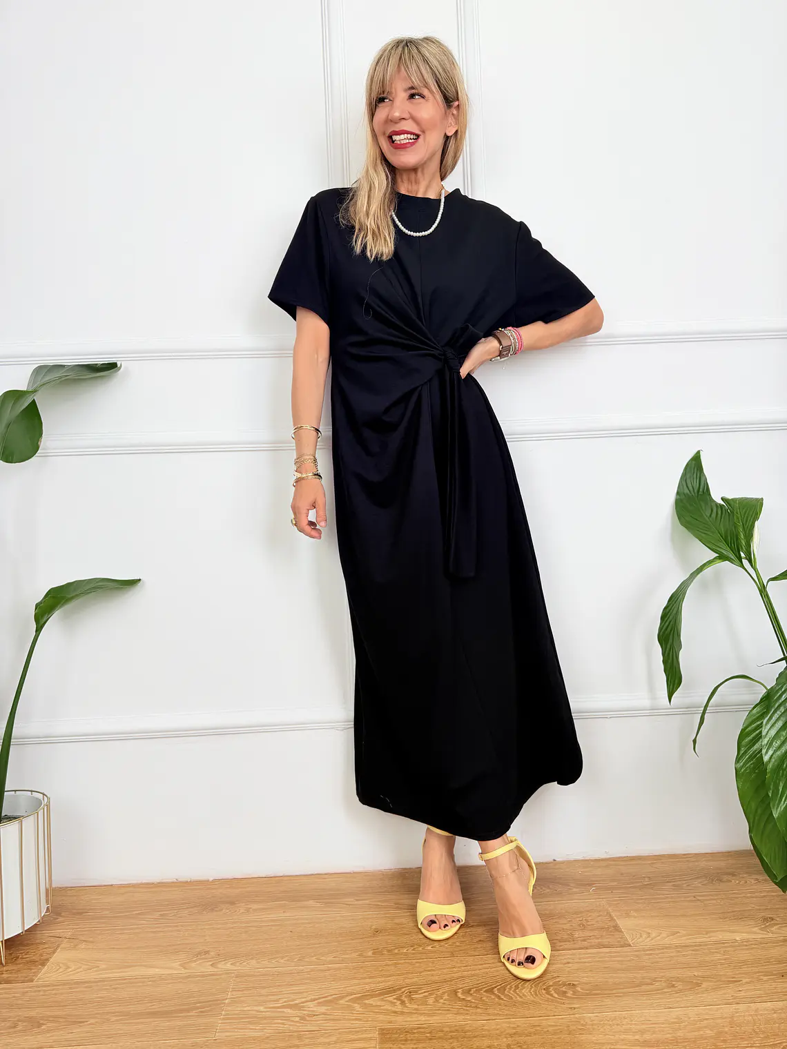 Μaelis Dress Βlack 5070  2