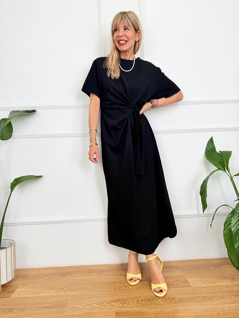 Μaelis Dress Βlack 5070  2