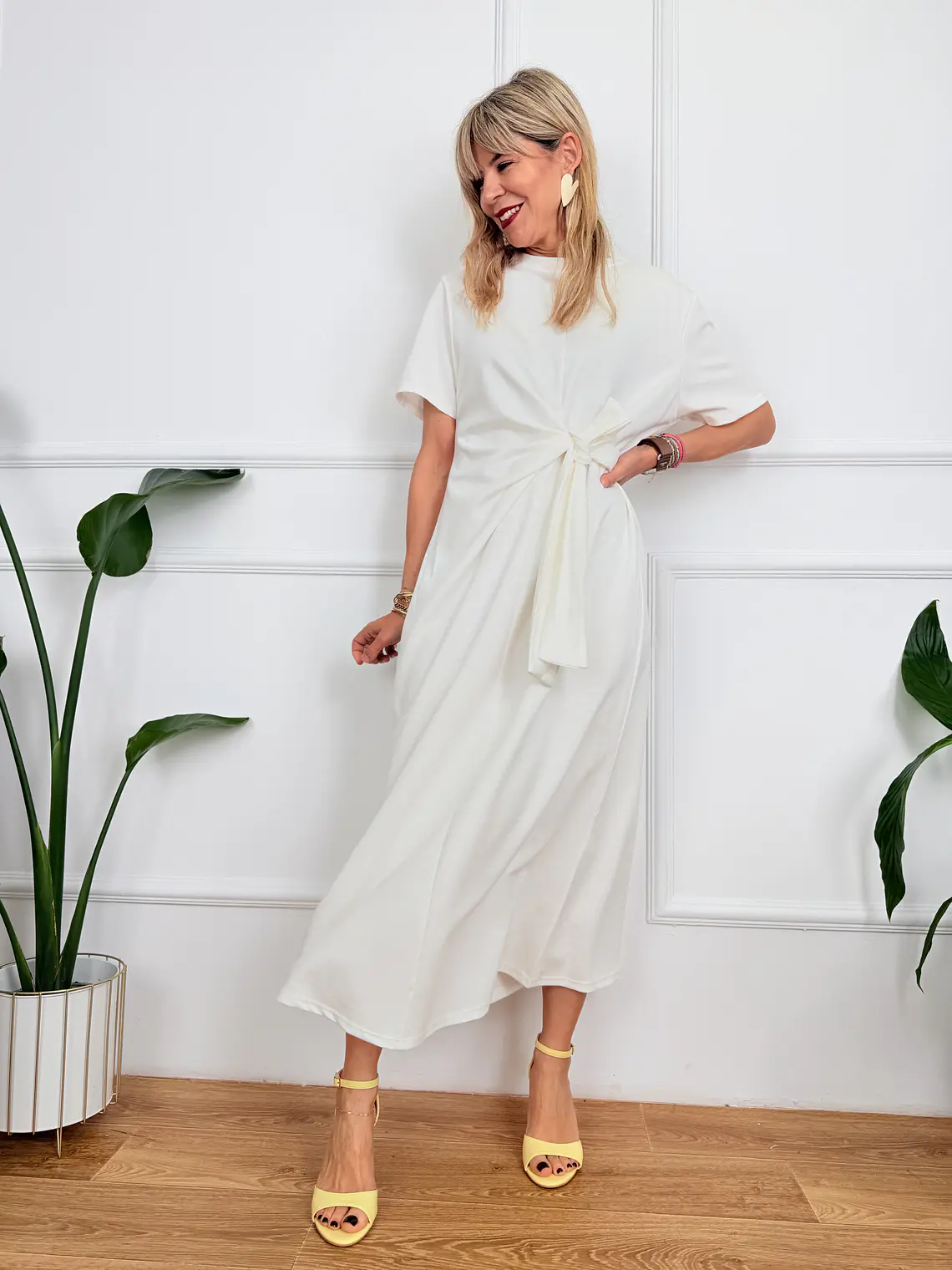 Μaelis Dress White 5070 2