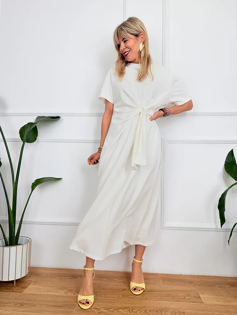 Μaelis Dress White 5070 2