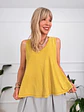 Von Blouse Yellow 9761 - thumbnail 1