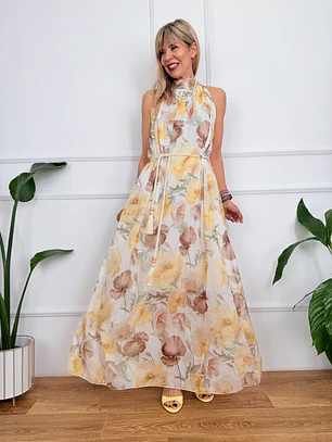 Evangeline Dress Ivory 7659 