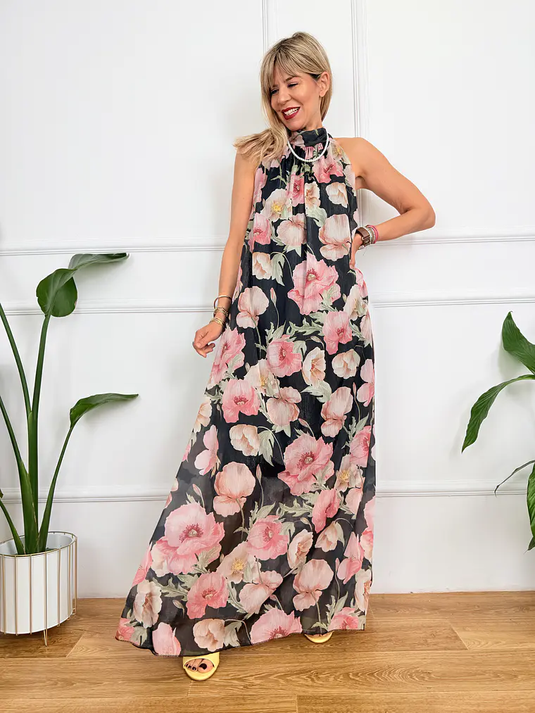 Evangeline Dress Black 7659 1