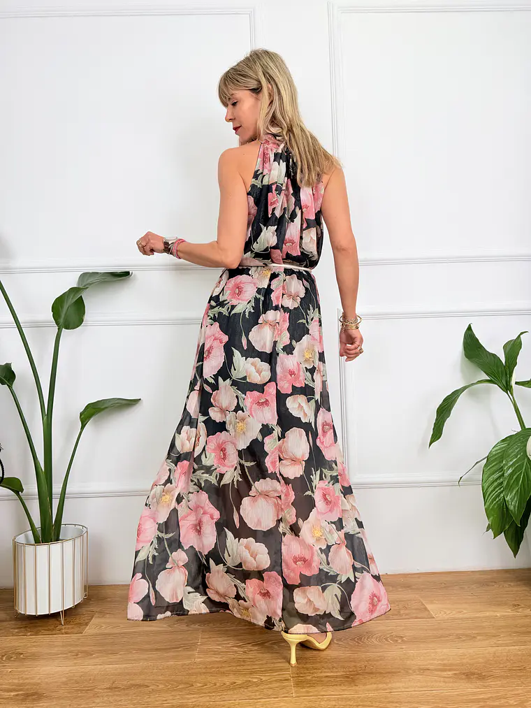 Evangeline Dress Black 7659 3