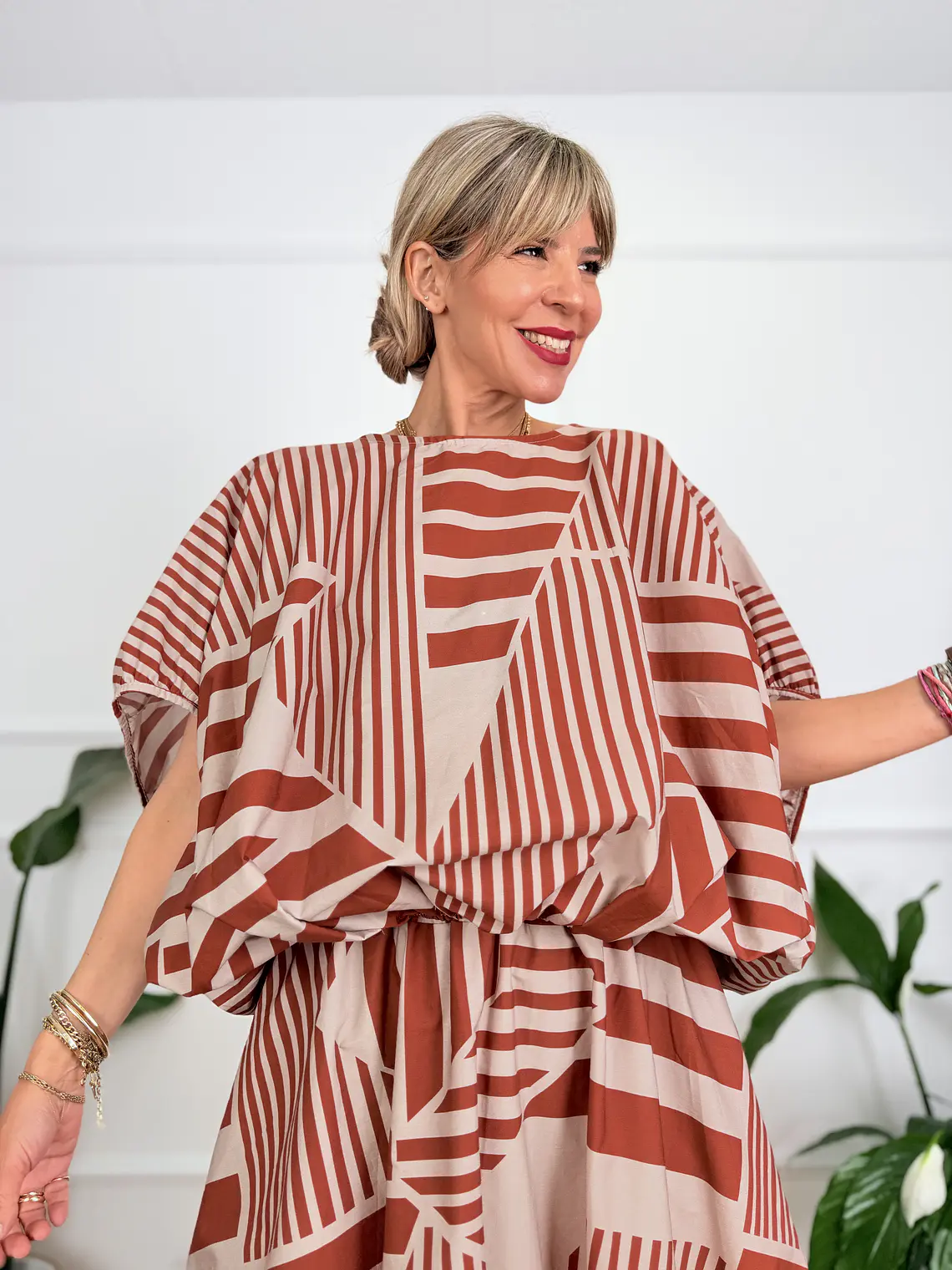 Margaux Set Βurnt Orange 20601  4