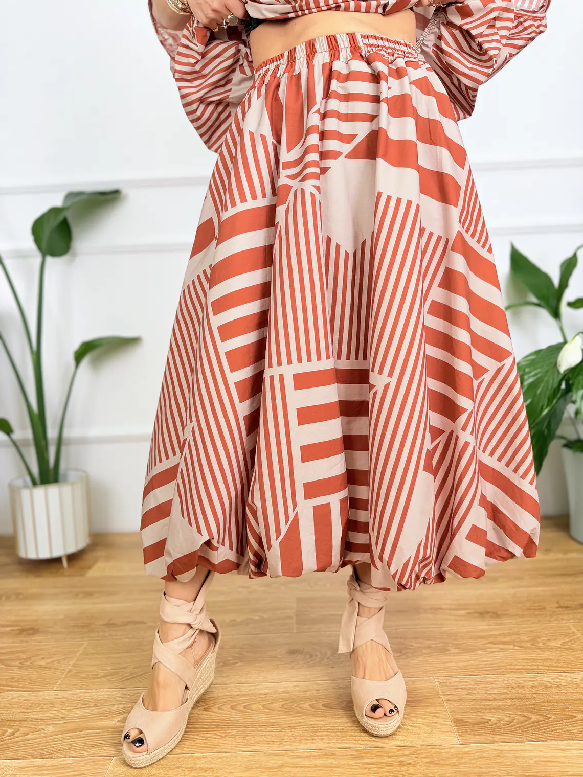 Margaux Set Βurnt Orange 20601  3