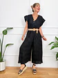 Eulalie Jumpsuit Black 8789 - thumbnail 2