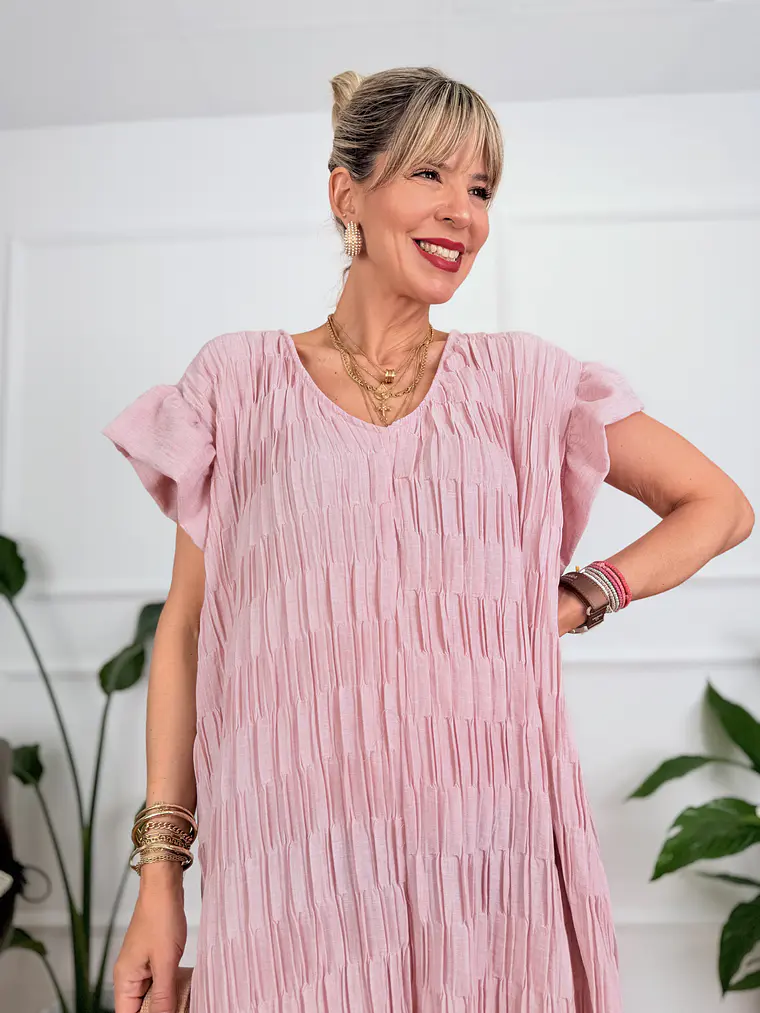 Eulalie Jumpsuit Pink 8789  4