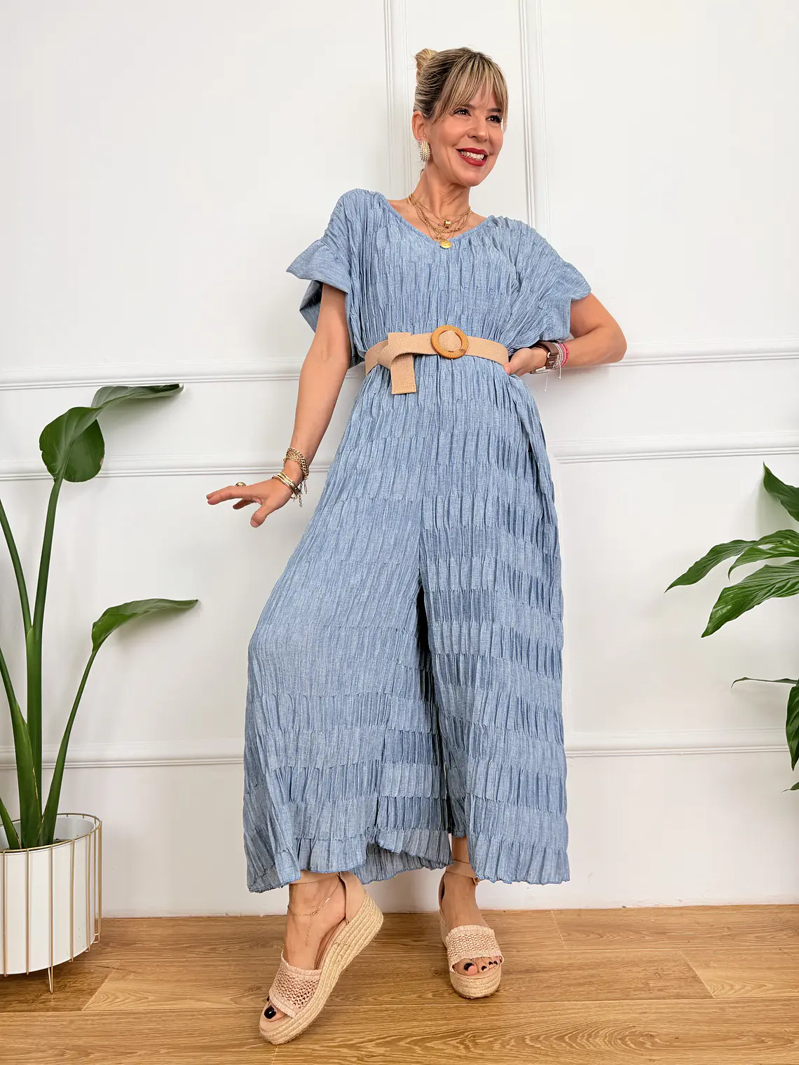 Eulalie Jumpsuit Indigo 8789 1