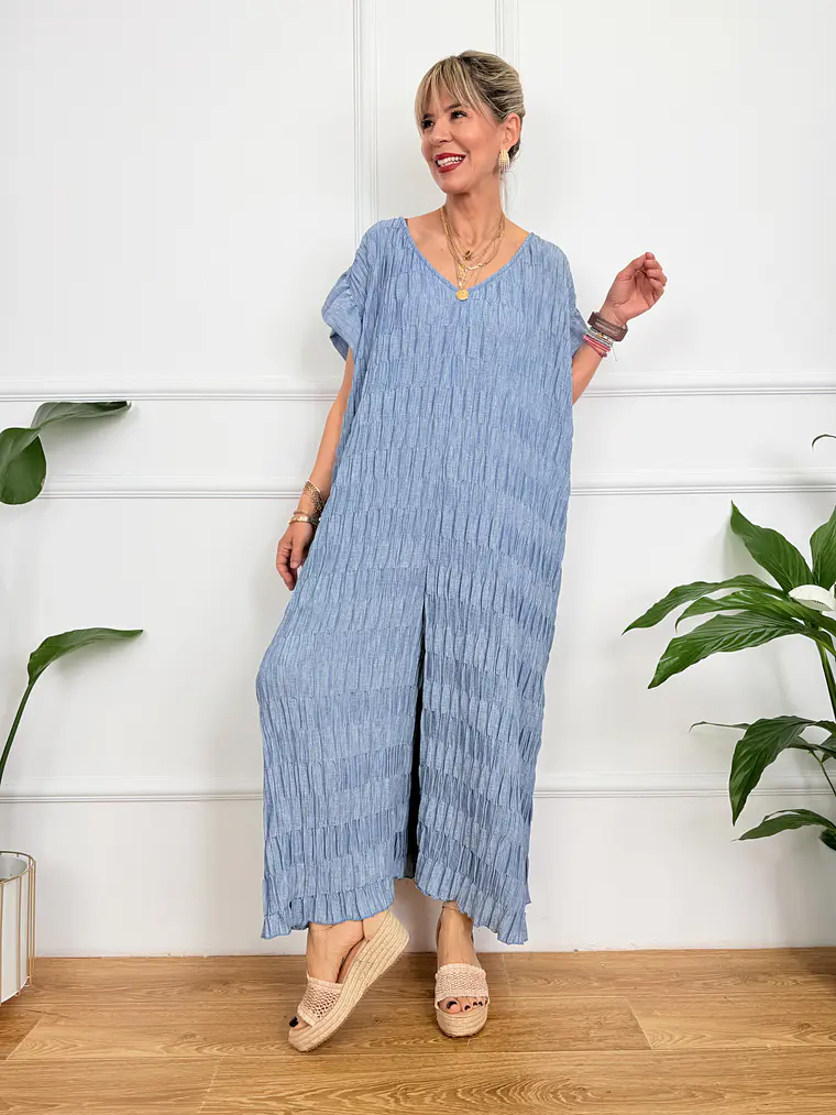 Eulalie Jumpsuit Indigo 8789 2