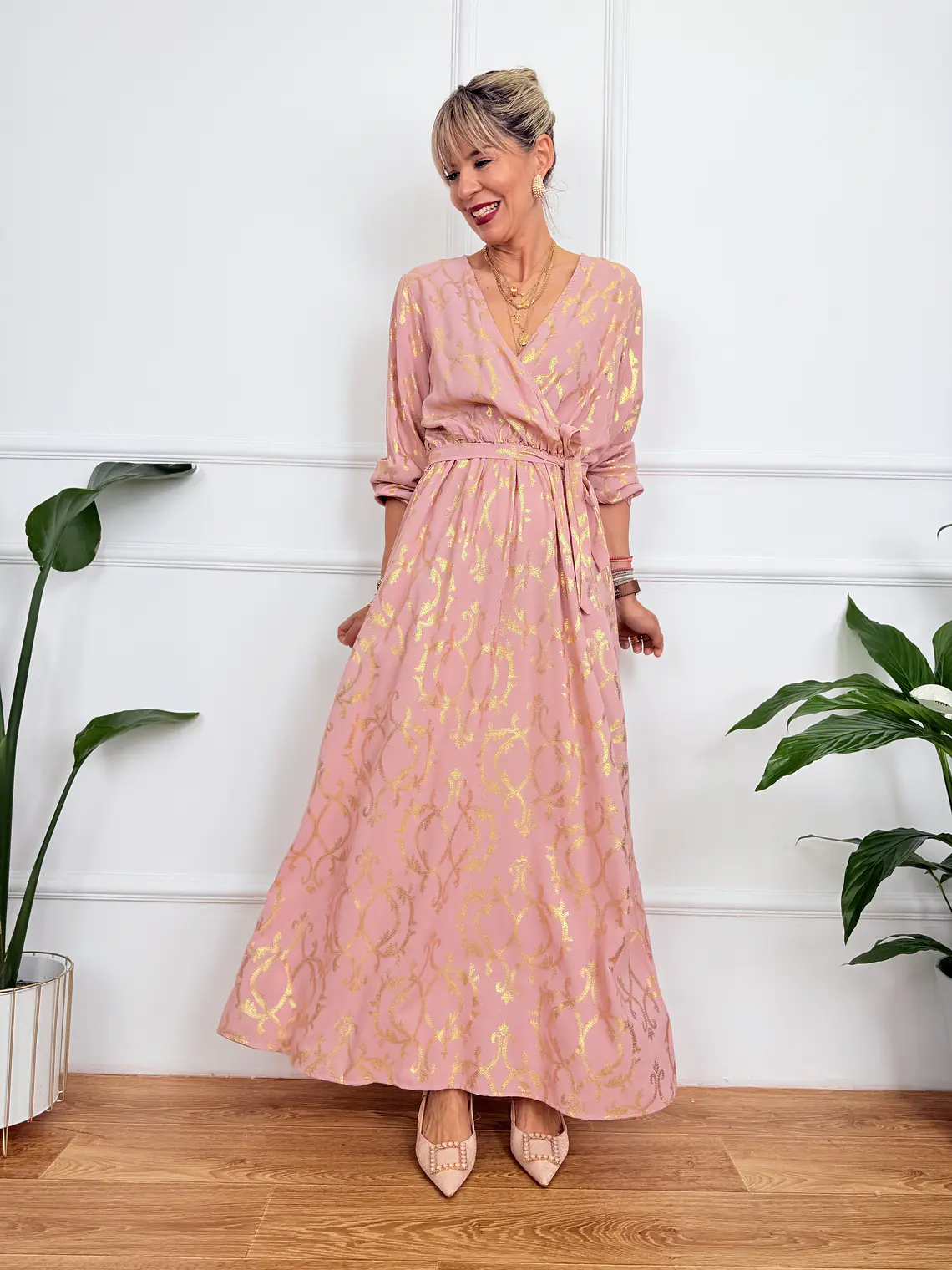 Fatima dress pink S50534 2