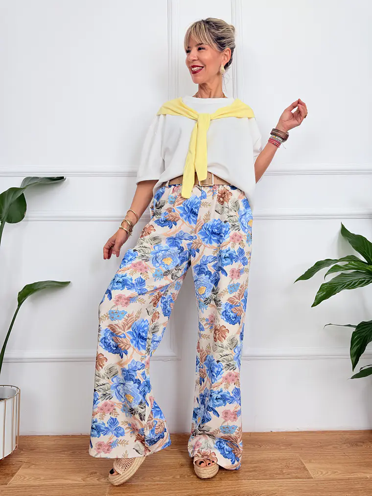 Soreya Pants Blue 1023   1