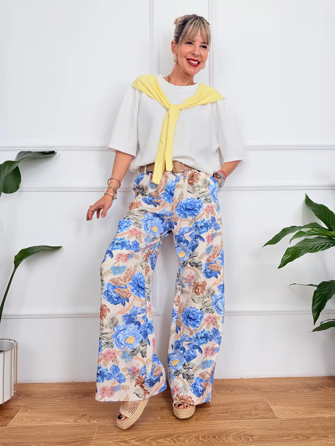 Soreya Pants Blue 1023   2