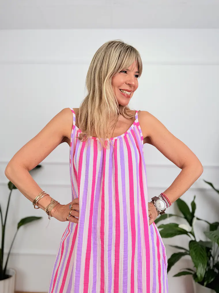 Nerida Maxi Dress Fuchsia/Purple 25255 (1.) 4