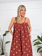 Yoselin Jumpsuit Burgundy 59028  - thumbnail 4
