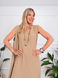 Fernanda Dress Beige 6239 - thumbnail 4