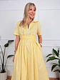 Lior Dress Υellow AP57790 - thumbnail 4