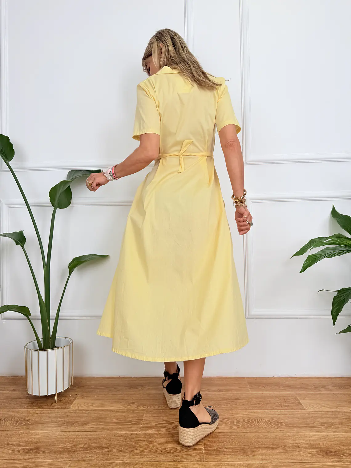 Lior Dress Υellow AP57790 3