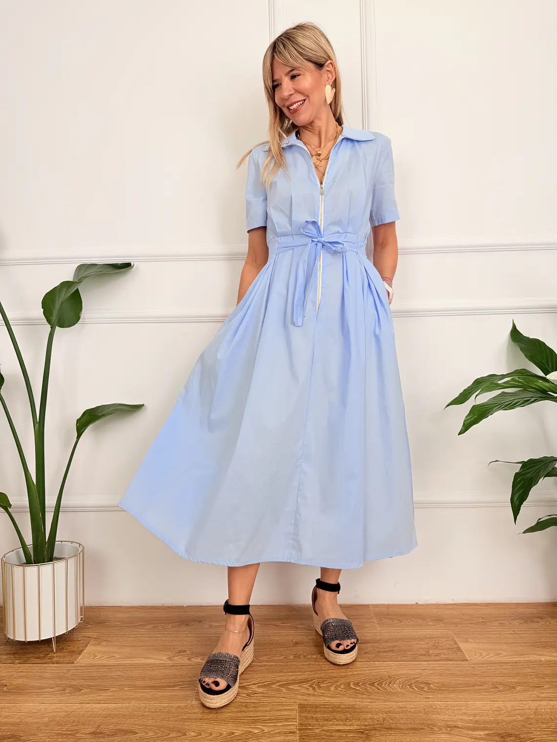 Lior Dress Blue AP57790 1