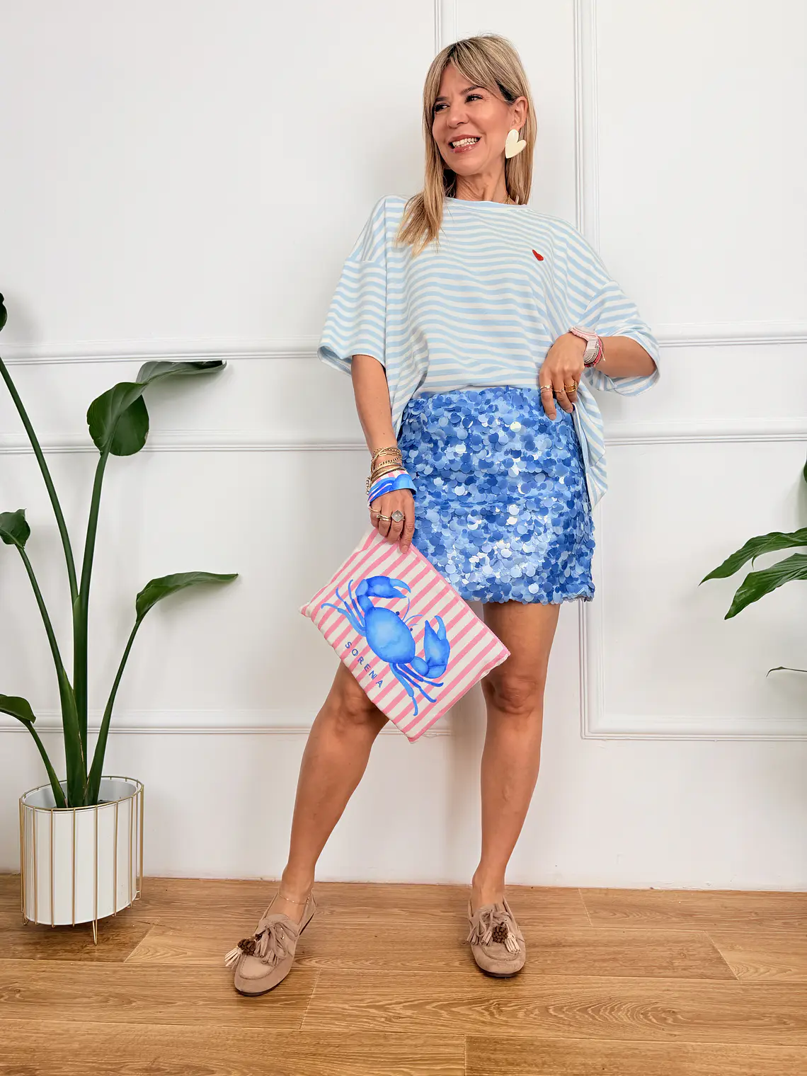 Jacob Skirt W48215 Blue Bell 2