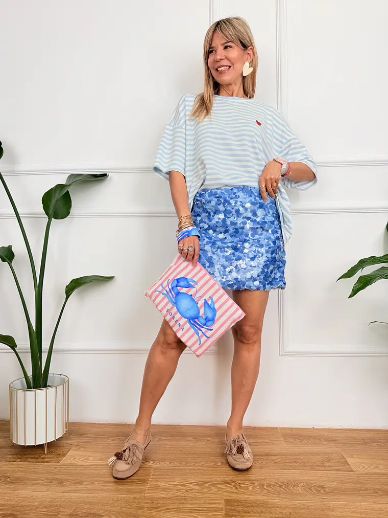 Jacob Skirt W48215 Blue Bell 2