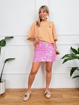 Jacob Skirt W48215 Cotton Candy Pink