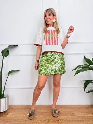 Jacob Skirt W48215 Olive 