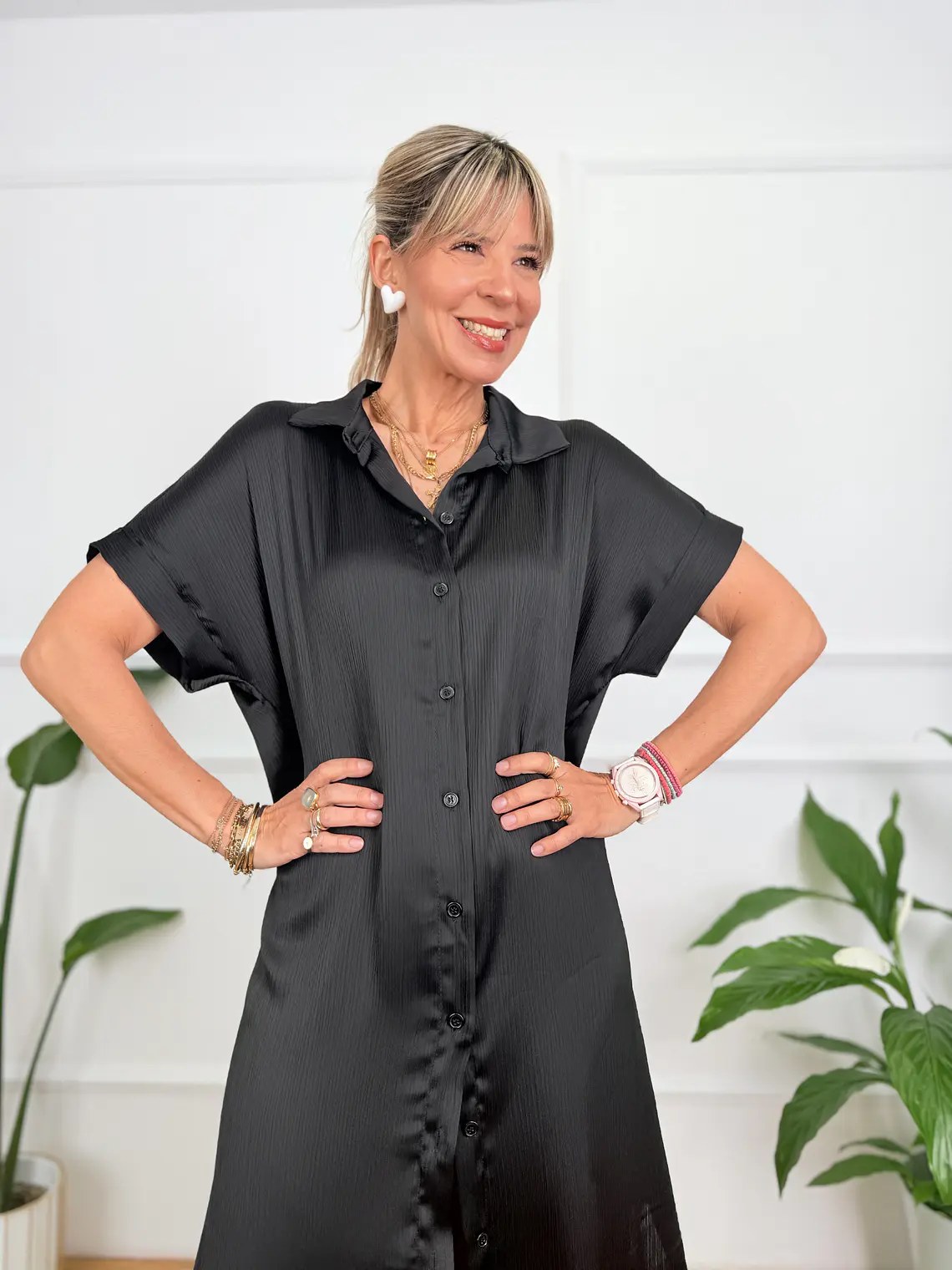 Thyra Dress Black 20295  4