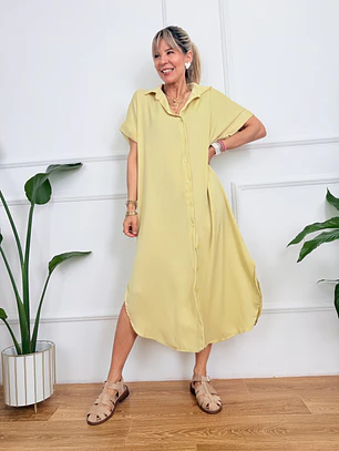 Thyra Dress Υellow 20295 