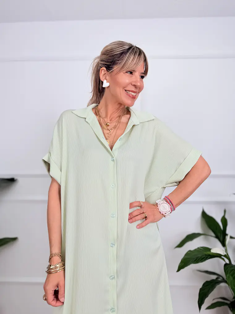 Thyra Dress Pistachio 20295 4