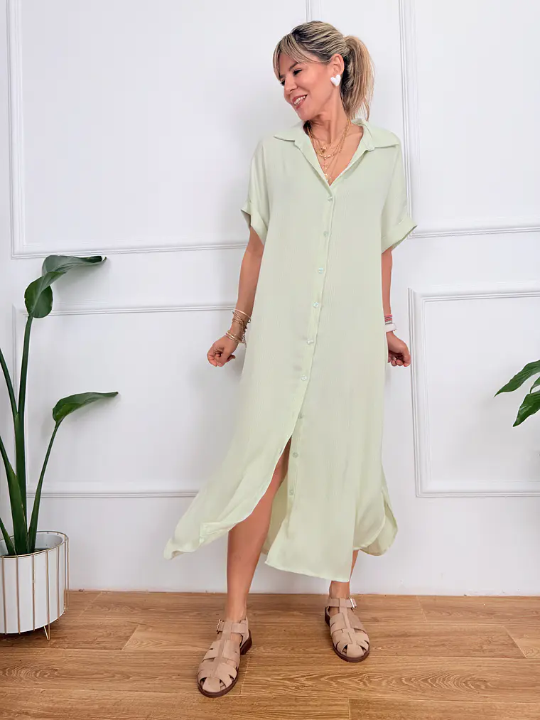 Thyra Dress Pistachio 20295 2