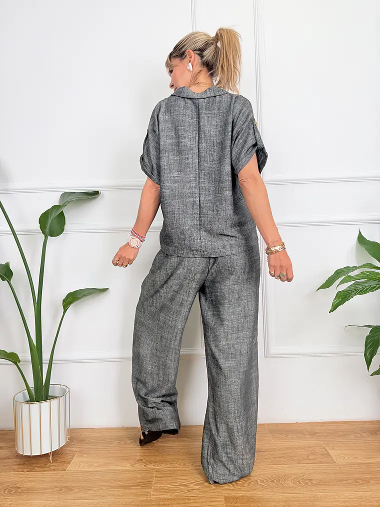 Silk Meadow Set 9529 Dark Grey  3