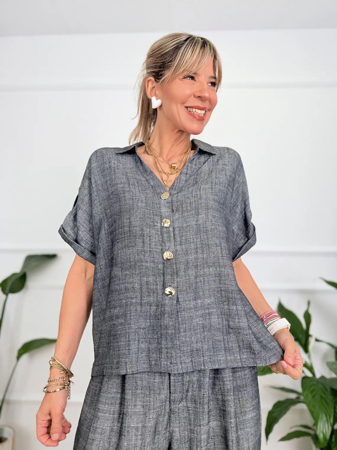 Silk Meadow Set 9529 Dark Grey  4