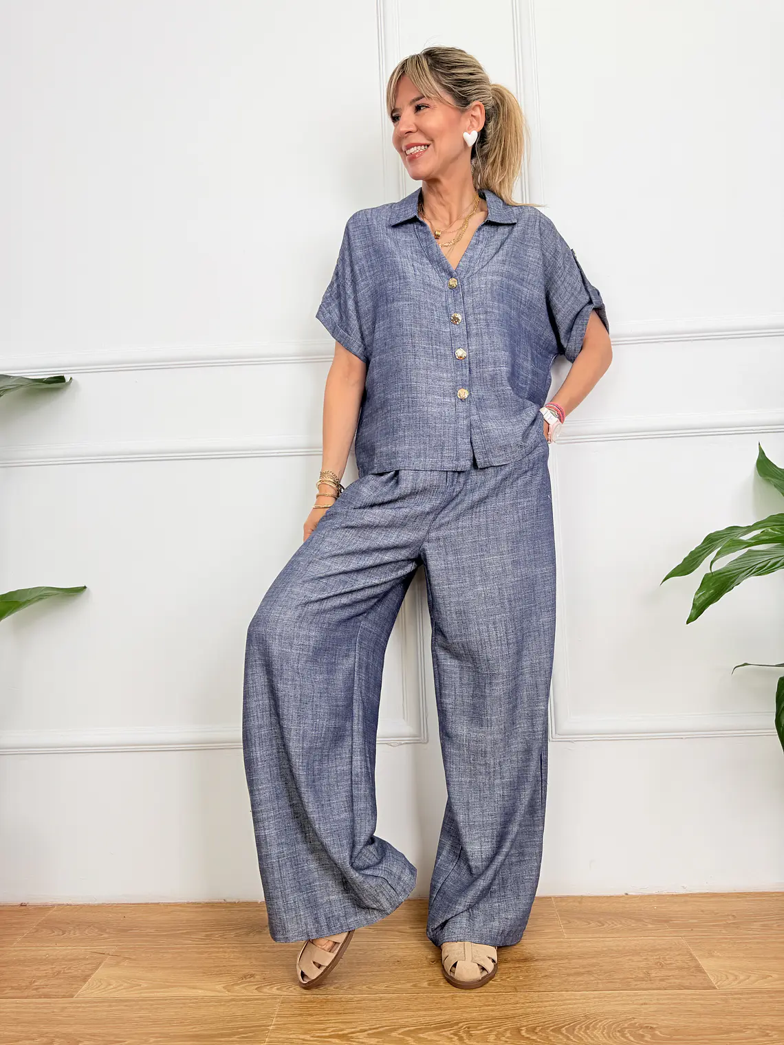 Silk Meadow Set 9529 Dark Jean  2