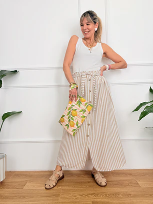 Valea Skirt Moca 8632   