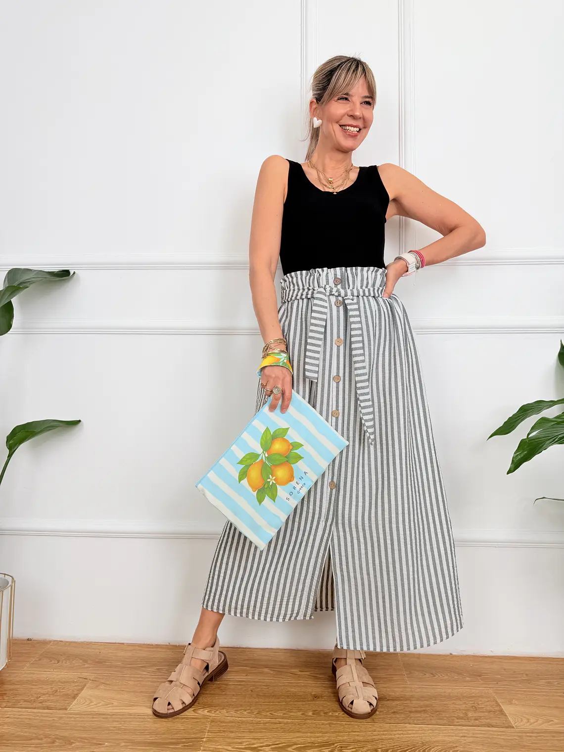 Valea Skirt Grey 8632 2