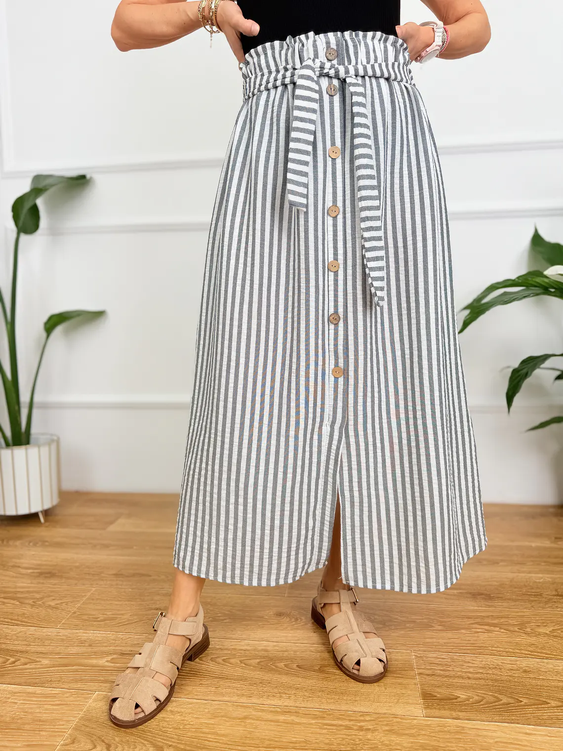 Valea Skirt Grey 8632 4