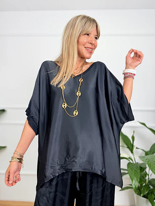 Anya Blouse Black 80521 