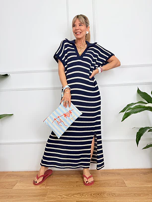Thalassofilito Dress Blue 3791 