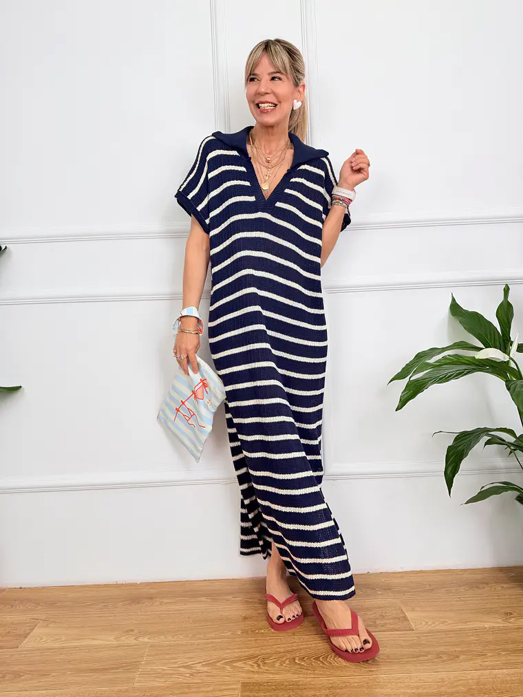 Thalassofilito Dress Blue 3791  2