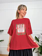Olive oil T-shirt Red 3245  - thumbnail 1